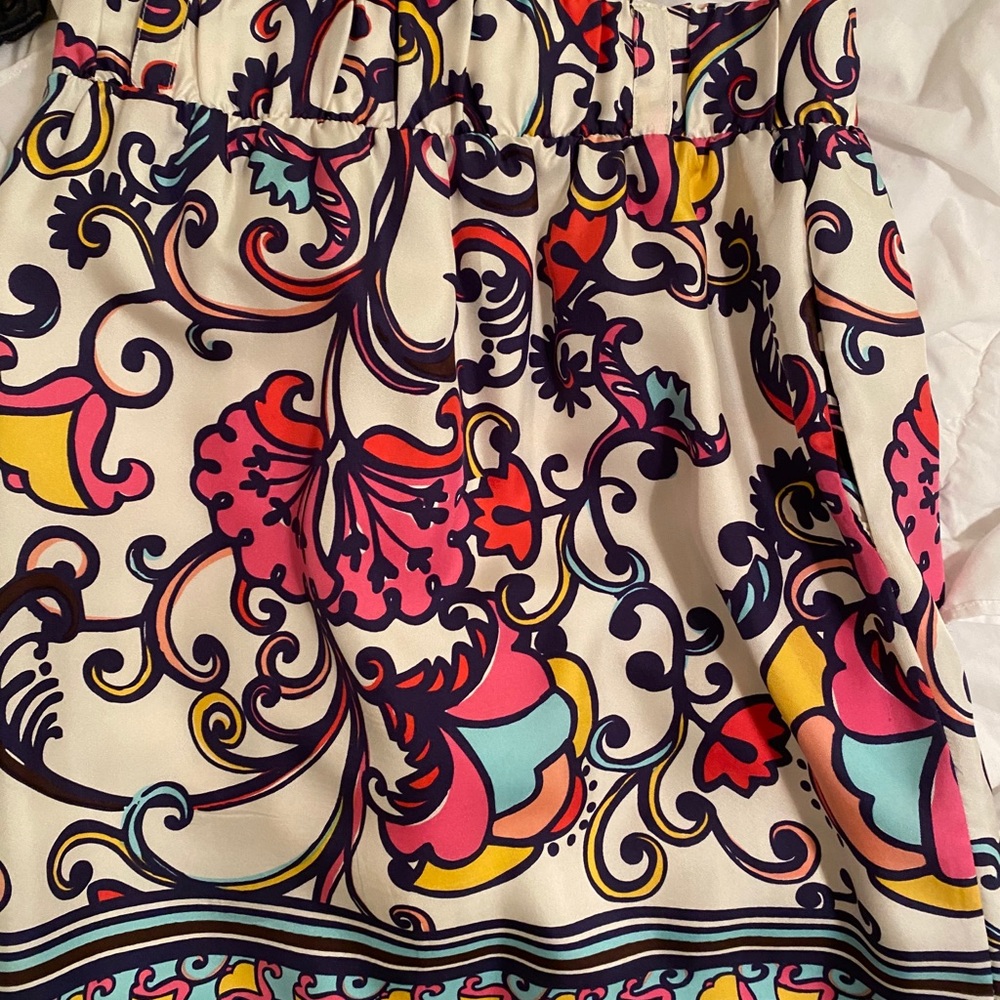 Lilly pulitzer printed skirt